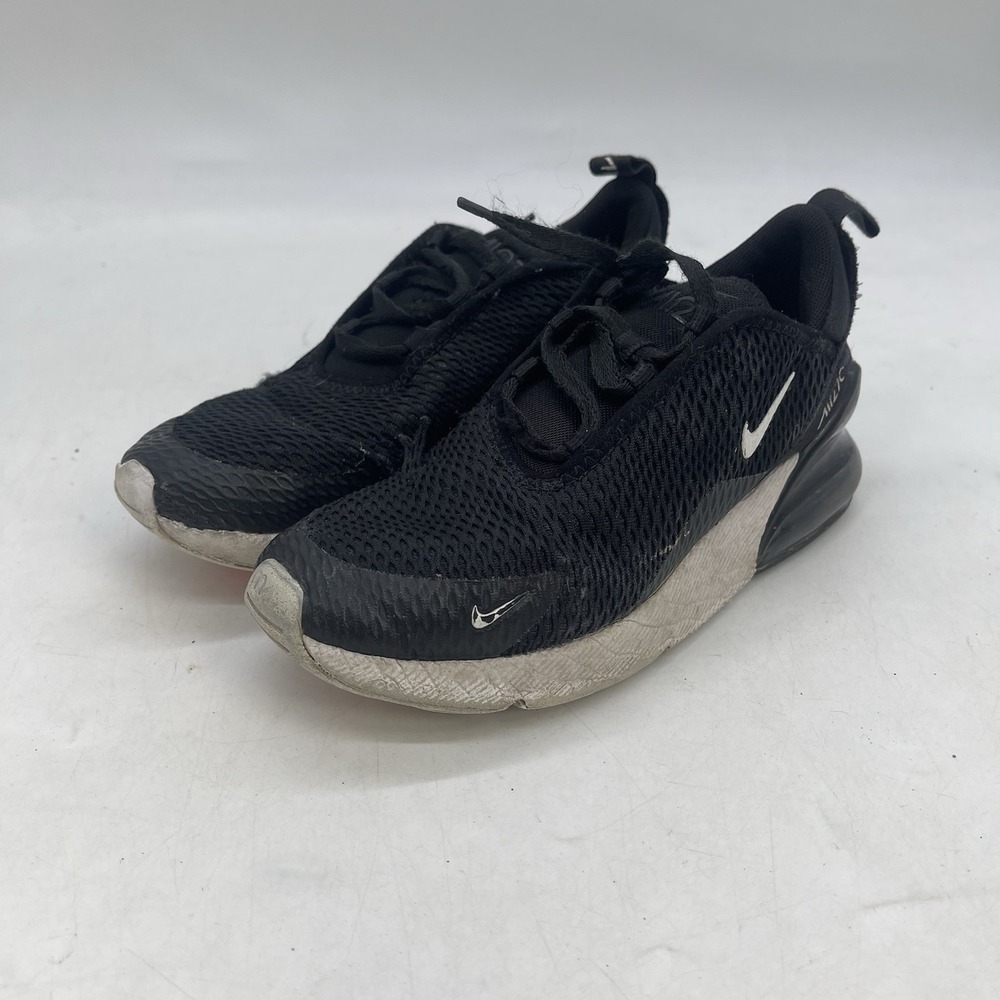 Nike Air Max 270 Shoes Unisex Kids 1.5 Y Sneaker Black/White US 1Y AO2372-001